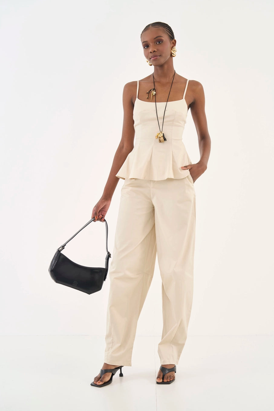 Blusa Slim Barra Com Folho - Colcci