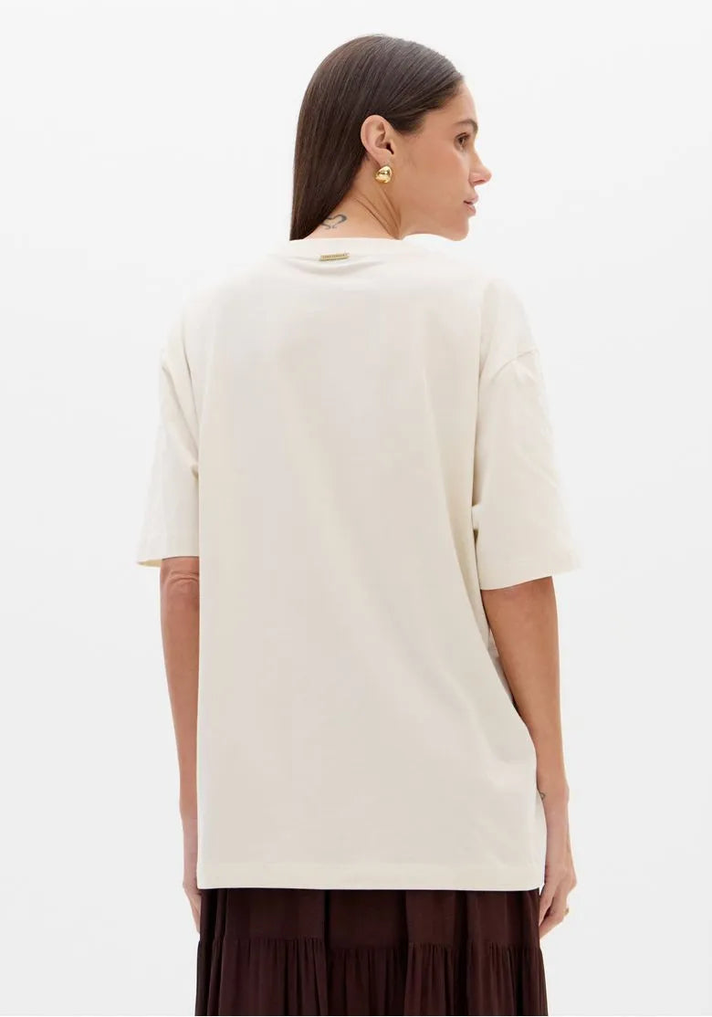 T-shirt Tigre Branco - Lança Perfume