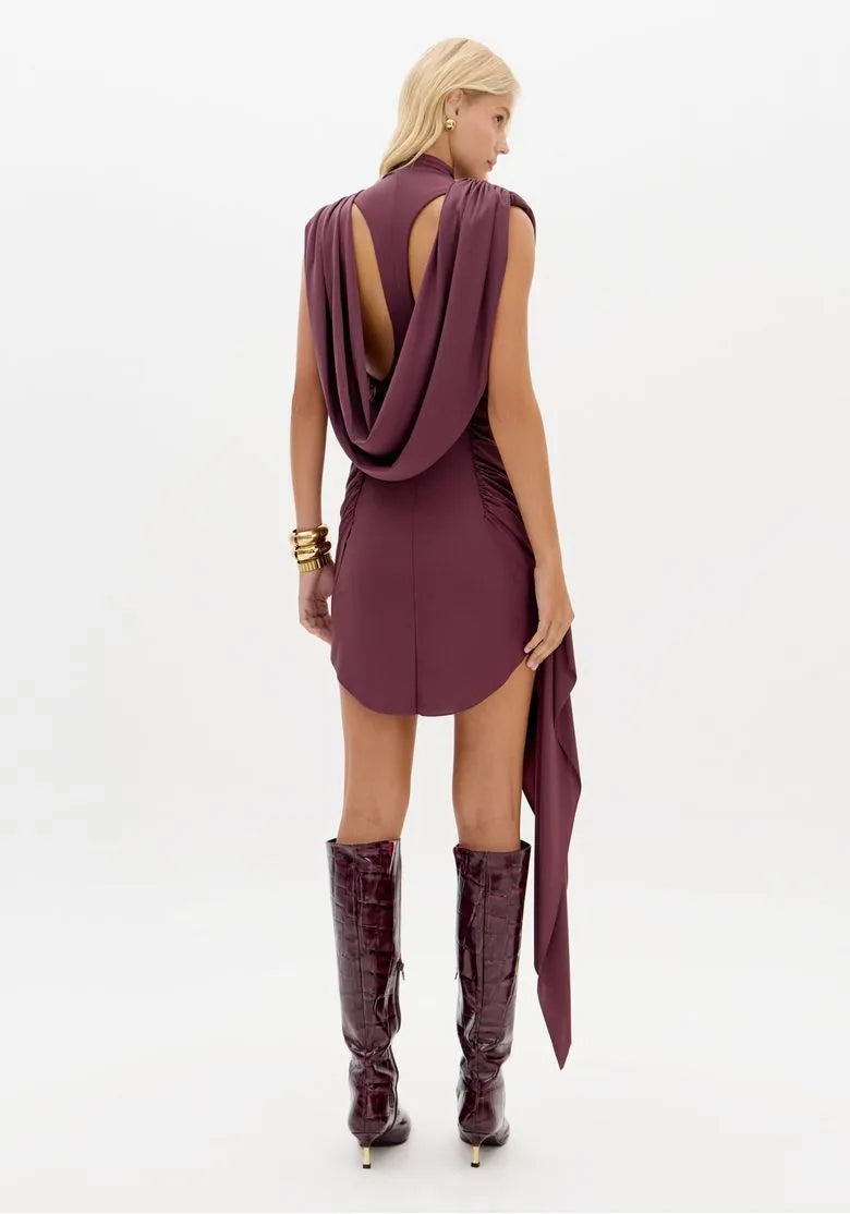 Vestido Curto Franzido - Lança Perfume