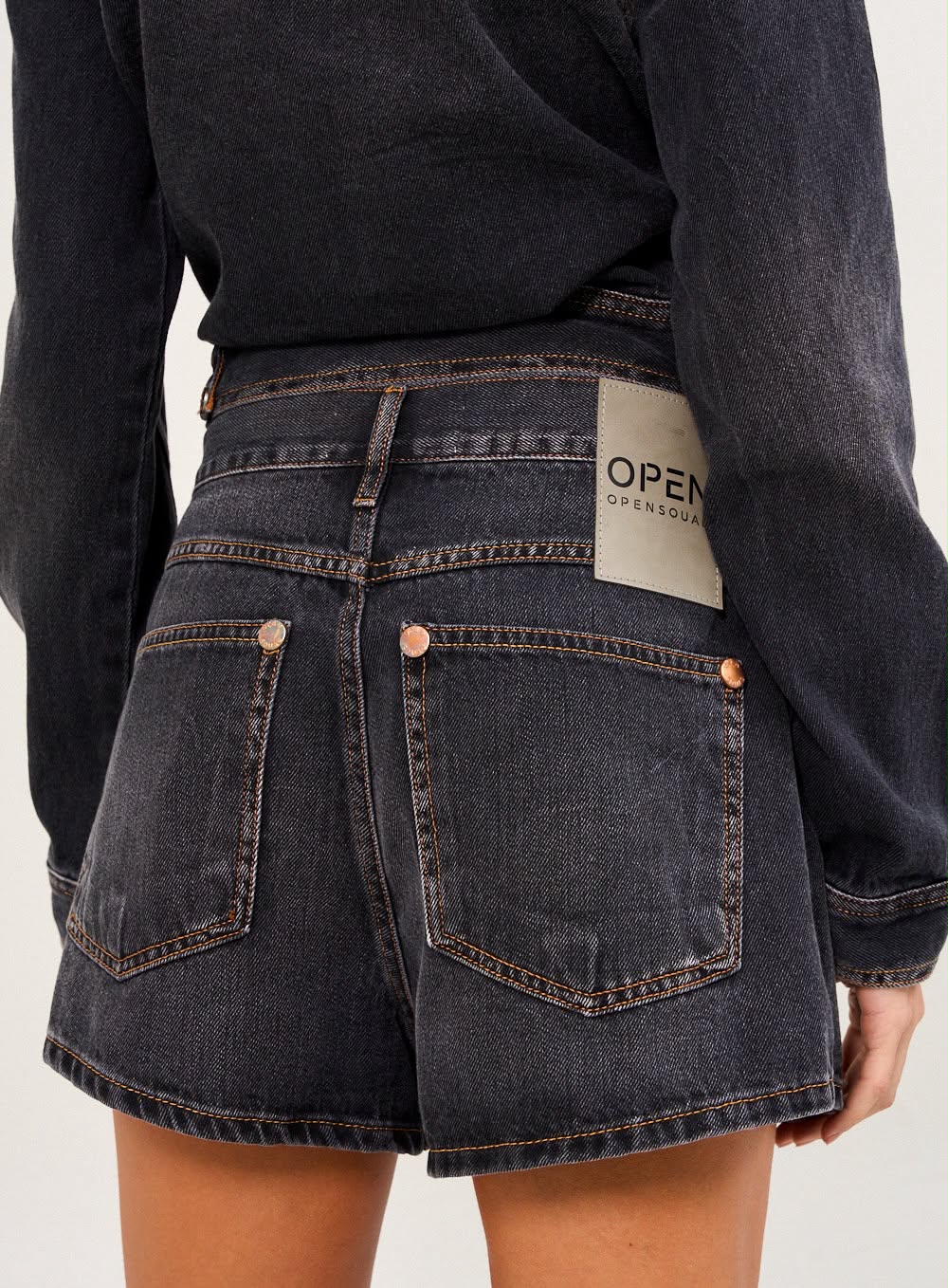 Short Feminino Jeans - Open