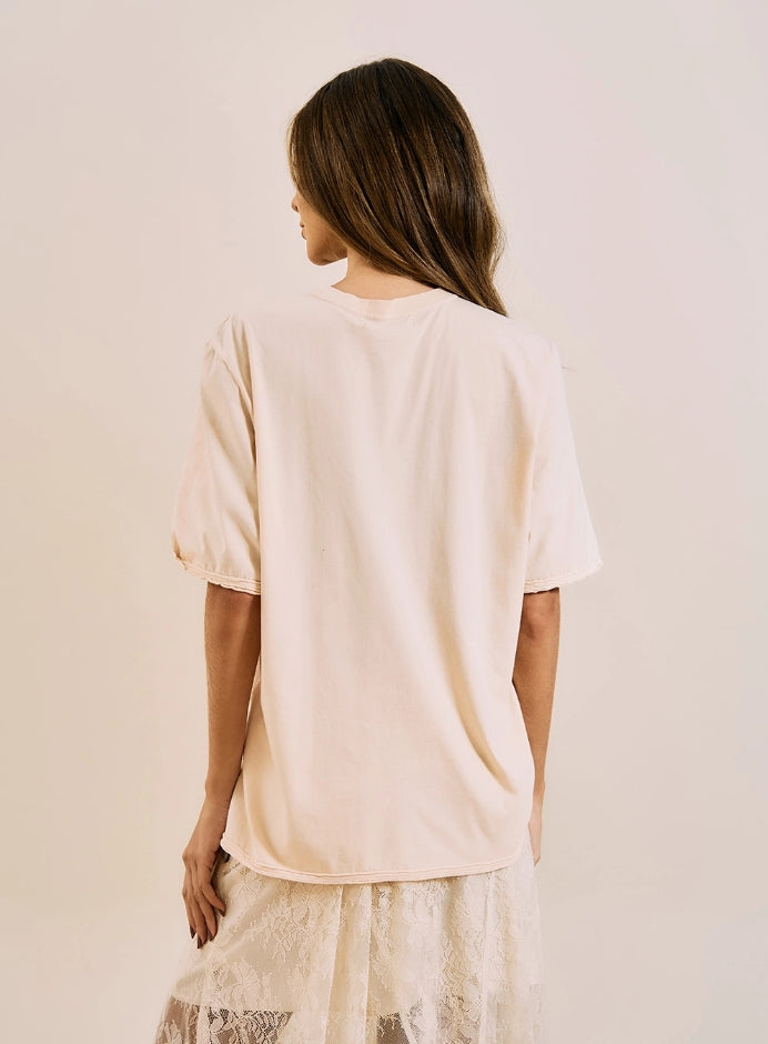 T-shirt Estampada - Open