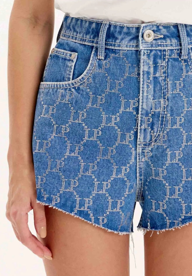 Calção Denim Lança Perfume