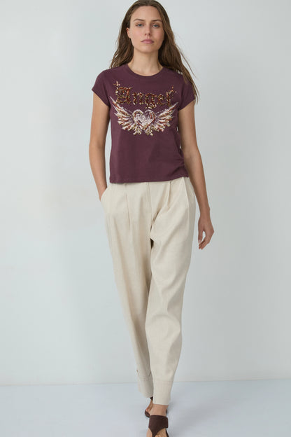 T-shirt com Print - BSB