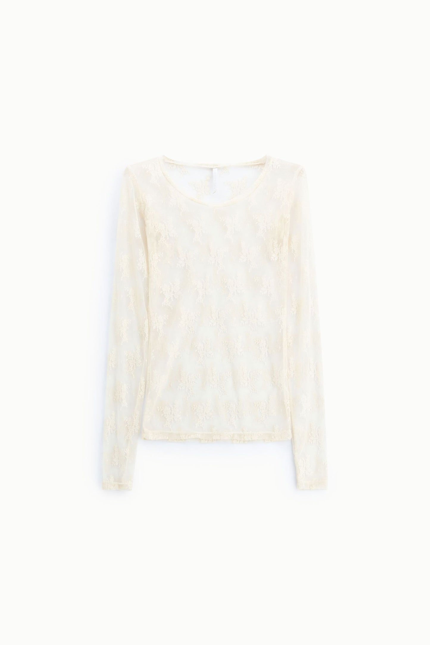 Camisola Renda Transparente - Imperial