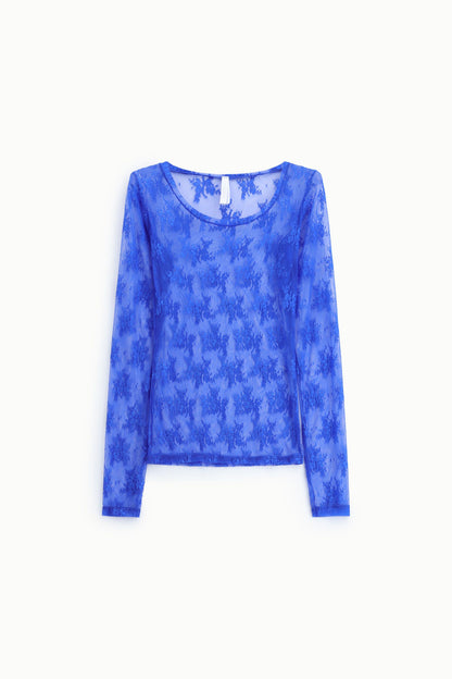Camisola Renda Transparente - Imperial