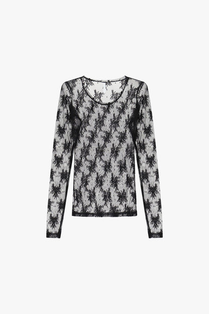 Camisola Renda Transparente - Imperial