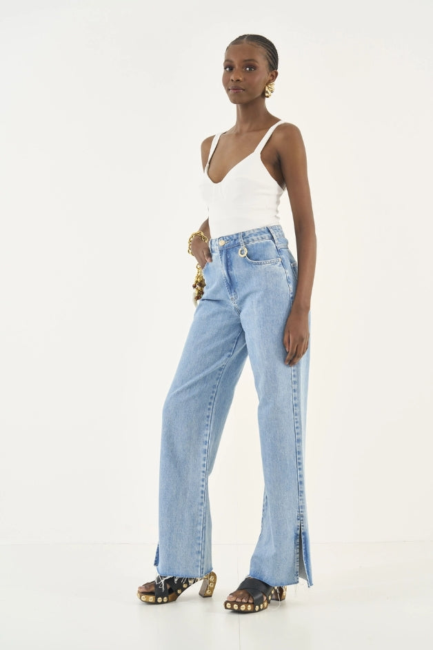 Calça Jeans Wide Leg Juliette - Colcci