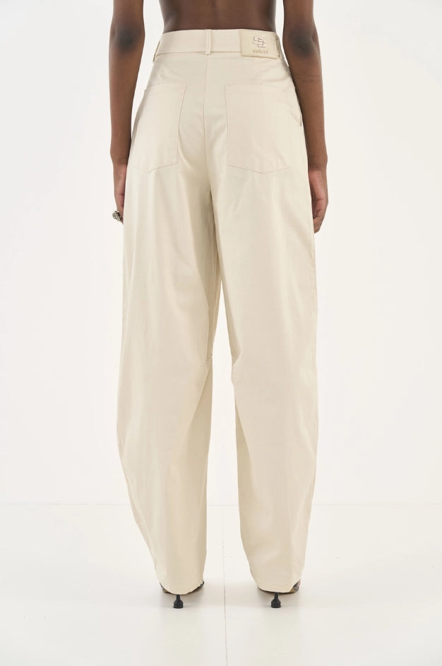 Calça Barril Em Alfaiataria - Colcci
