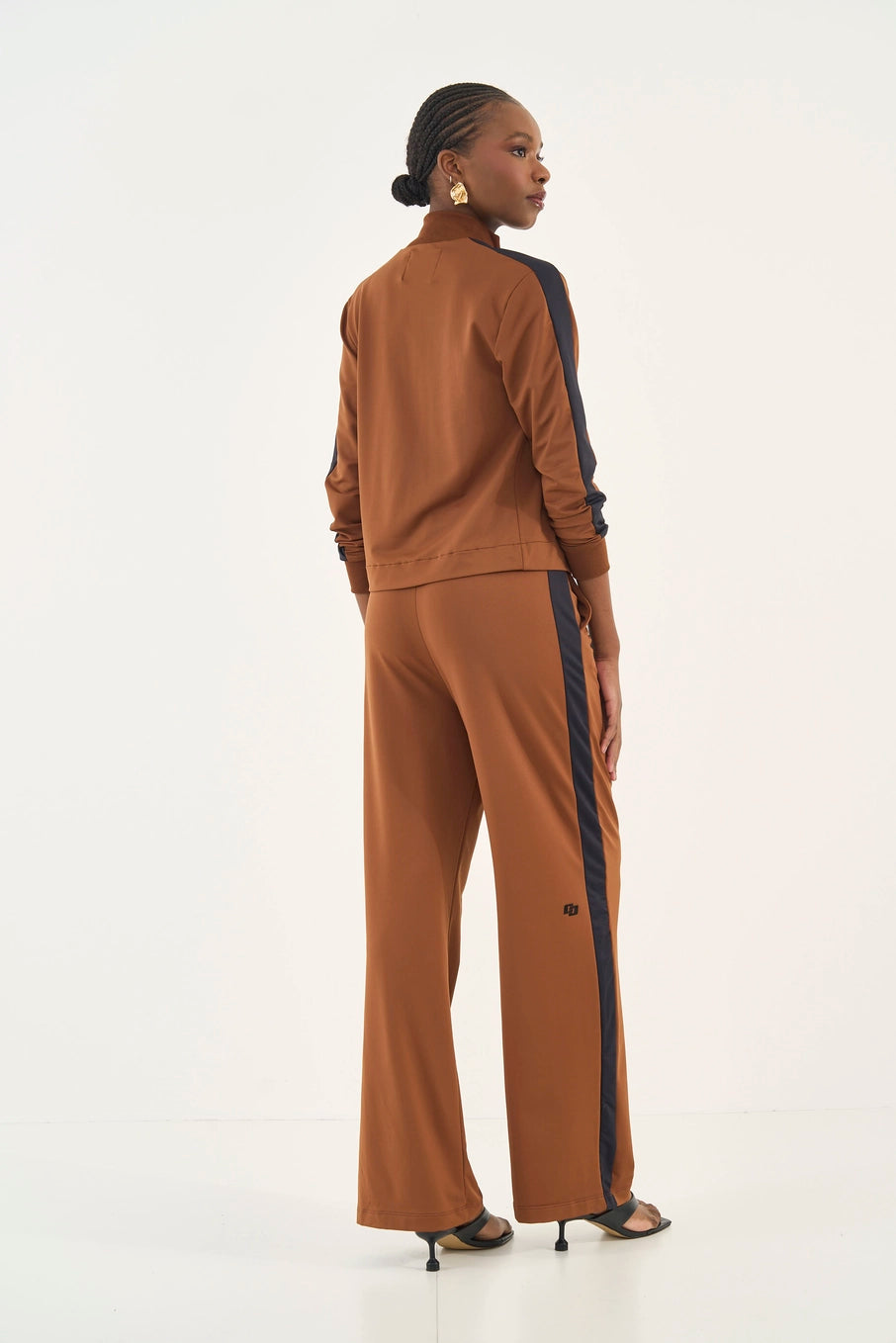 Jaqueta Ajustada Gola Alta - Colcci