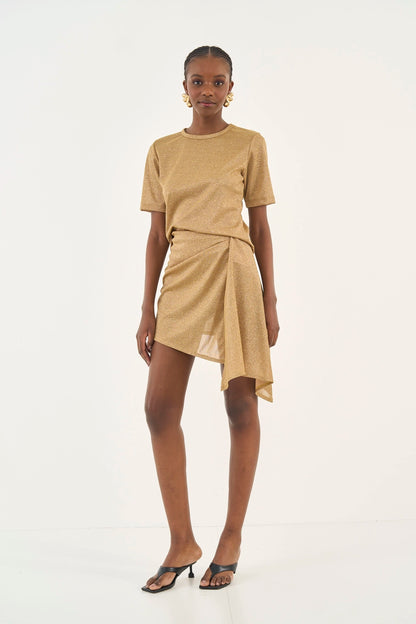 Blusa Metalizada Comfort - Colcci