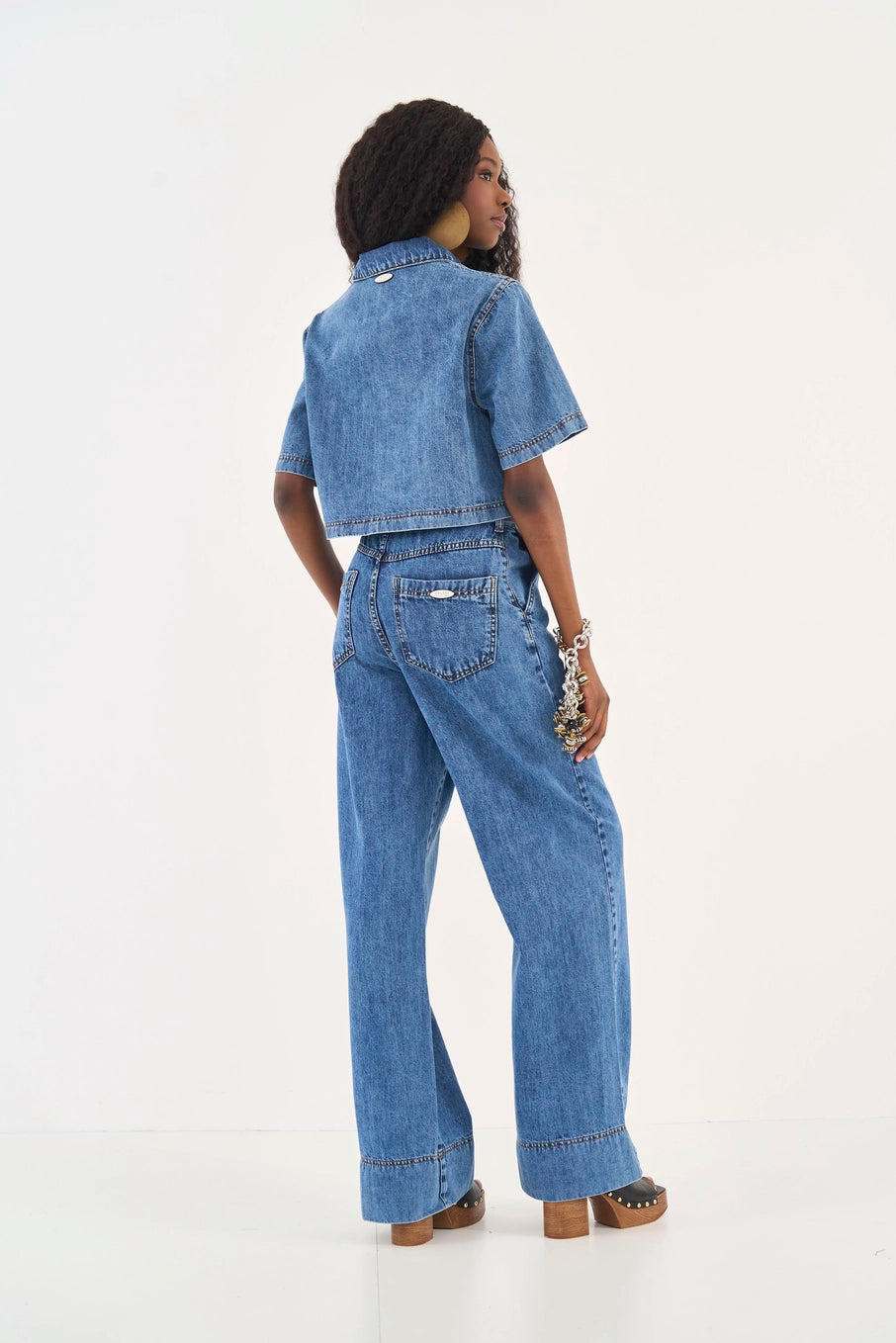 Blusa Jeans - Colcci