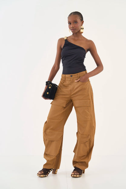 Blusa Slim Uma Alça E Franzido Lateral - Colcci
