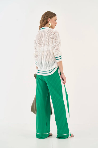 Blusa Loose Em Tricô Com Estampa - Colcci
