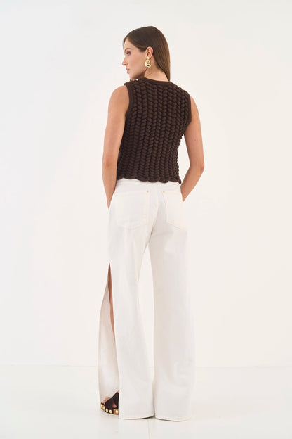 Top Slim Em Tricô - Colcci