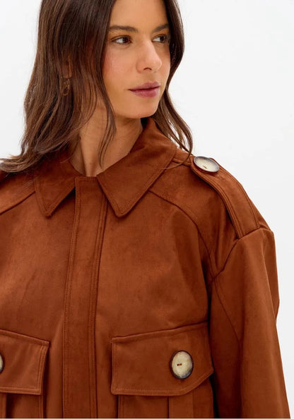 Jaqueta Bomber Com Bolsos - Lança Perfume