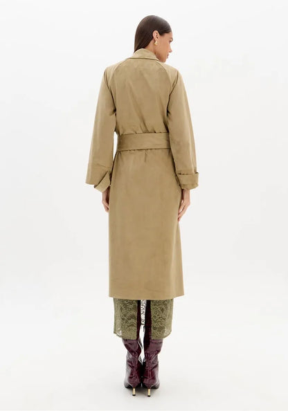 Trench Coat Alongado - Lança Perfume