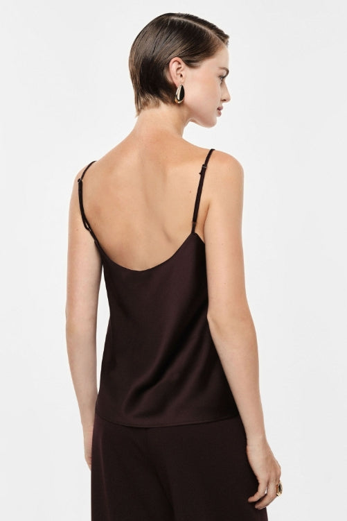 Top acetinado de alças - Imperial