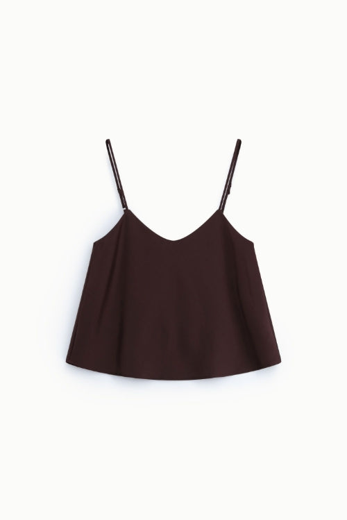 Top acetinado de alças - Imperial