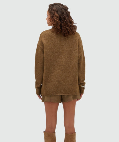 Camisola tricotada com lã - Josh V