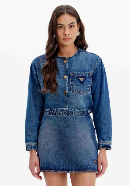 Saia Denim Lança Perfume