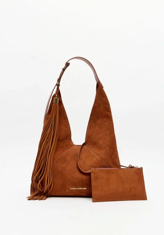 Bolsa Shopping Couro Com Barbicacho - Lança Perfume