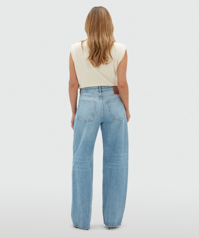 Calça denim corte balão Dewi - Josh V