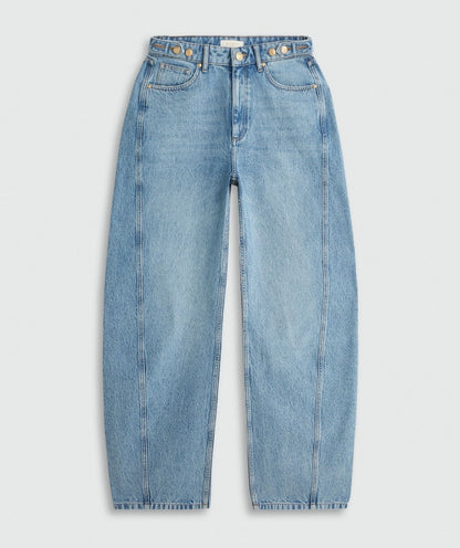 Calça denim corte balão Dewi - Josh V