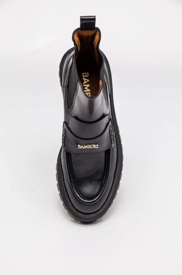 Botins Chelsea robustos em pele - Bamburi
