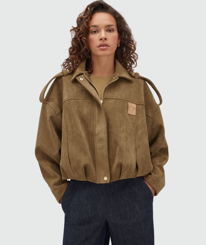 Bomber Oversized Suede Vito - Josh V