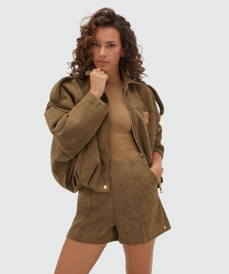Bomber Oversized Suede Vito - Josh V