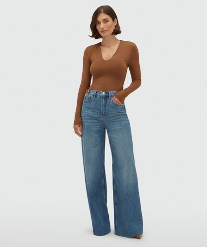 Calça denim cintura subida Gloria - Josh V