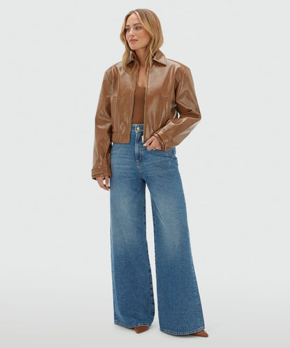 Calça denim cintura subida Gloria - Josh V