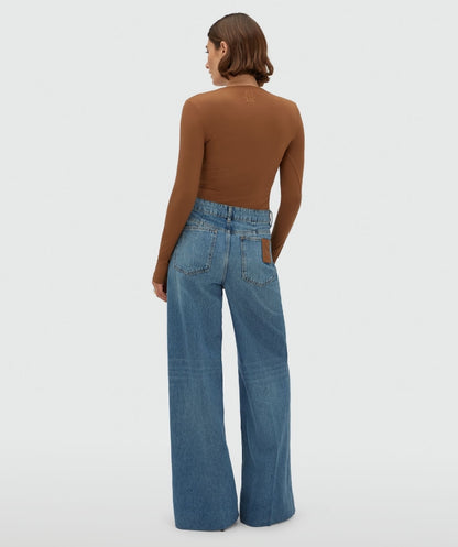 Calça denim cintura subida Gloria - Josh V