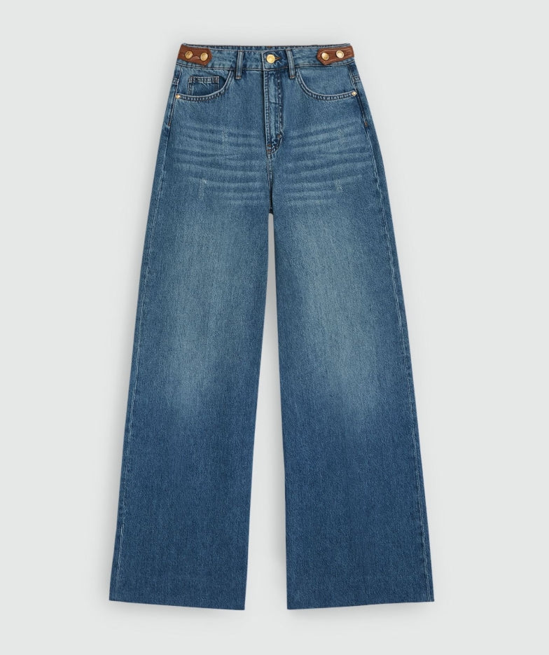 Calça denim cintura subida Gloria - Josh V