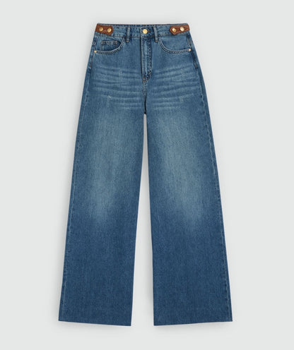 Calça denim cintura subida Gloria - Josh V