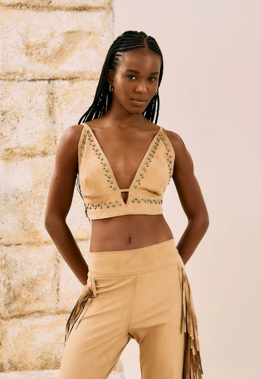Top Suede - Open