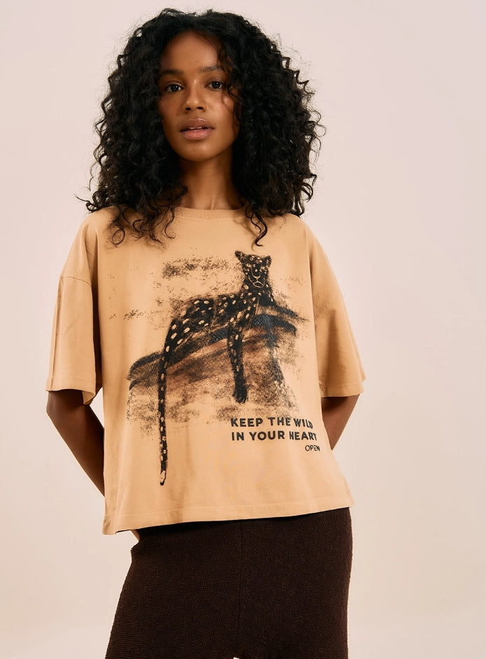 T-Shirt Estampado - Open