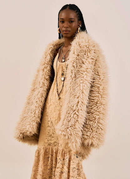 Casaco Teddy Oversized - Open