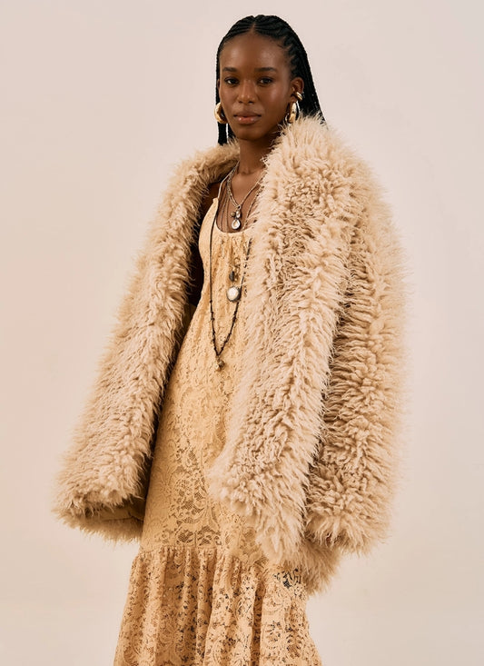 Casaco Teddy Oversized - Open