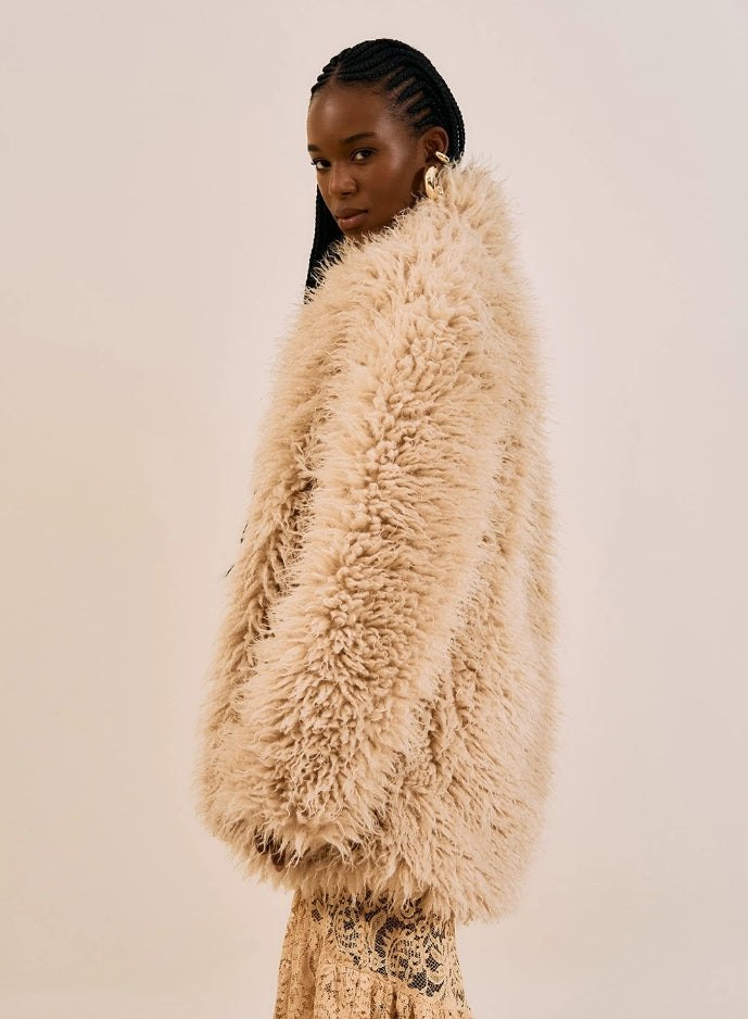 Casaco Teddy Oversized - Open