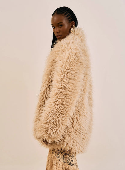 Casaco Teddy Oversized - Open