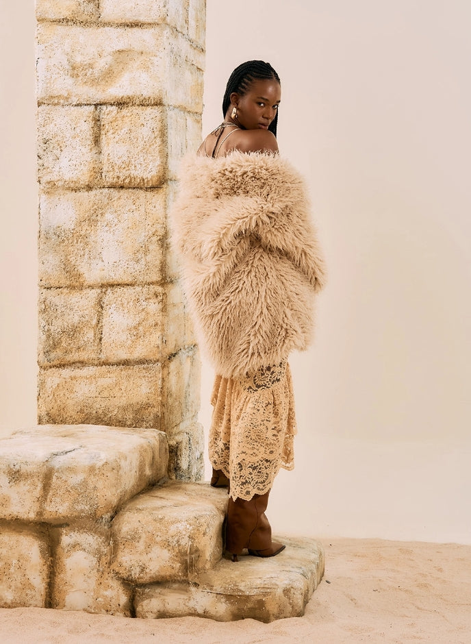 Casaco Teddy Oversized - Open