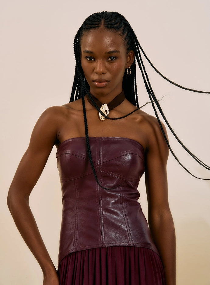 Vestido Midi Tomara Que Caia Corset - Open