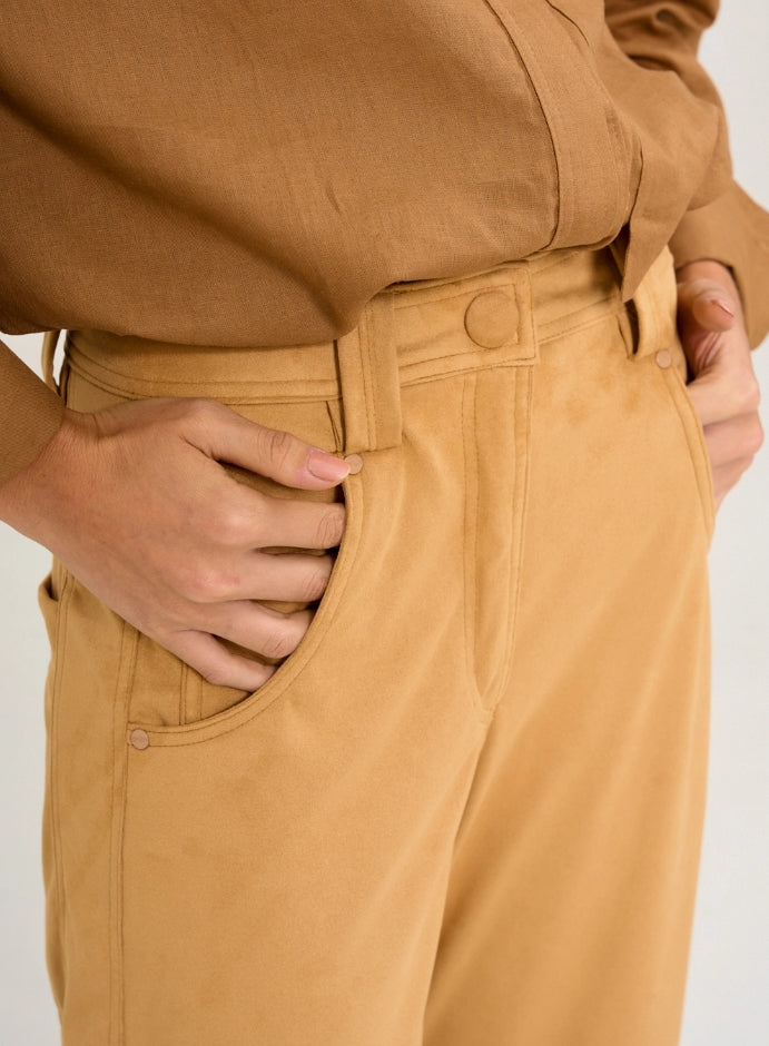 Calça Feminina Com Barra Ajustável - Open