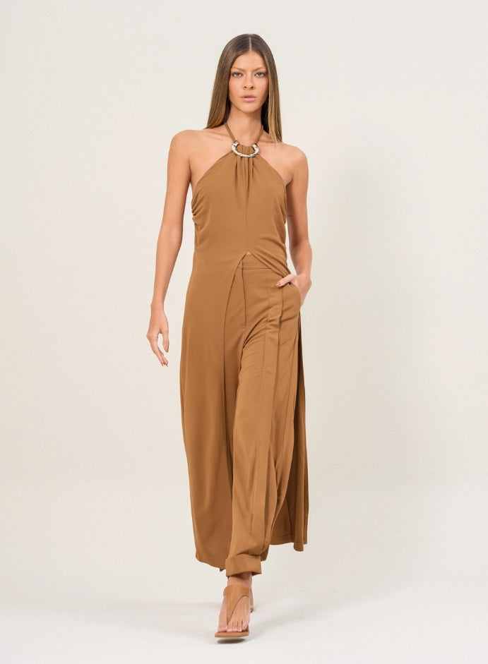 Blusa Feminina Halter Alongada - Open