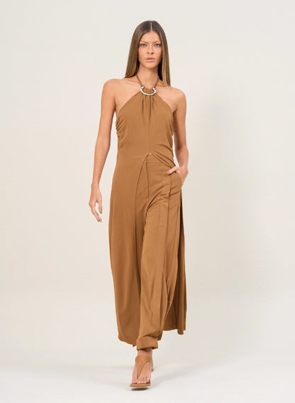 Blusa Feminina Halter Alongada - Open