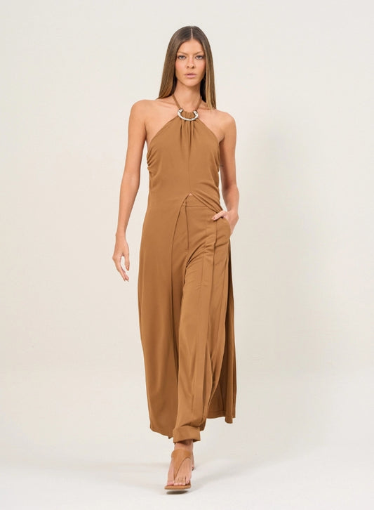 Blusa Feminina Halter Alongada - Open