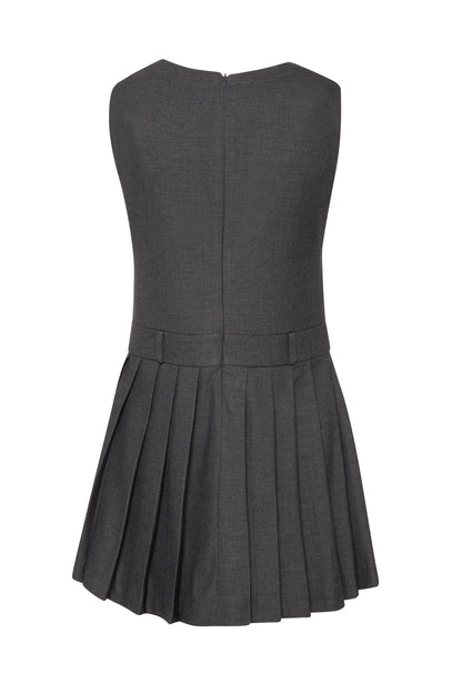 Vestido sem mangas e com pregas - Fracomina
