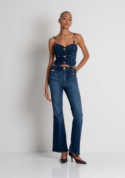 Jeans bootcut - Fracomina