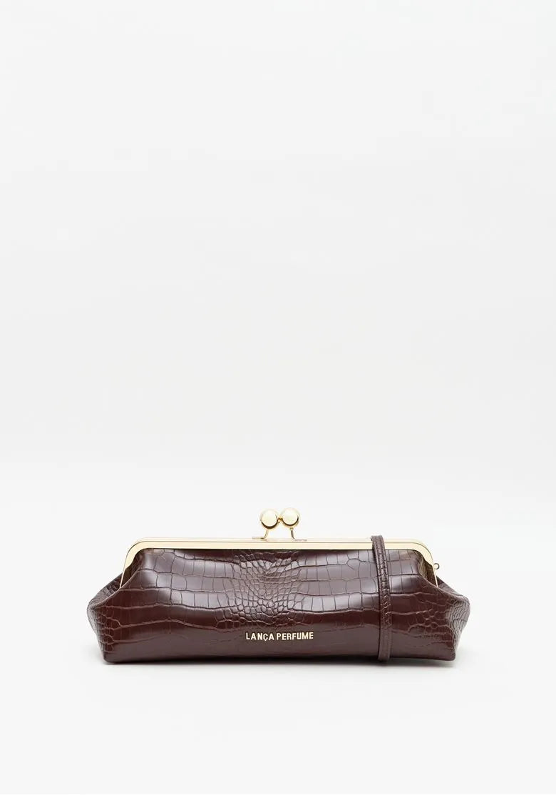 Bolsa Clutch Croco -  Lança Perfume